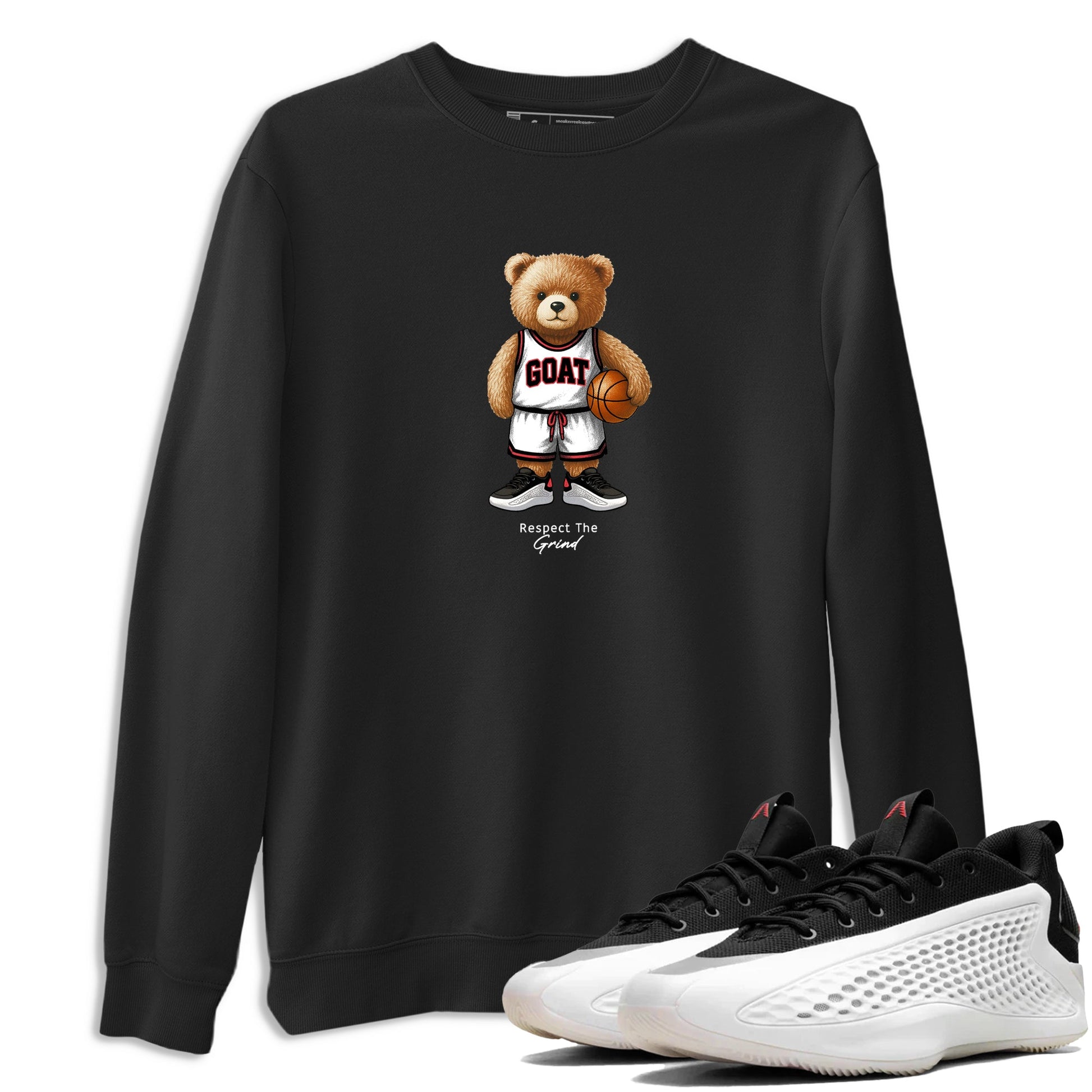 Basketball Graphic Tee – Sneaker Tees To Match Adidas AE 1 Best Of Adi – GOAT Mode Graphic Tee Black 1. Perfect for Jordan releases 2025 colorways.