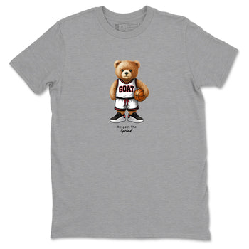 Basketball Graphic Tee – Sneaker Tees To Match Adidas AE 1 Best Of Adi – GOAT Mode Graphic Tee Heather Grey 2. Perfect for Jordan releases 2025 colorways.