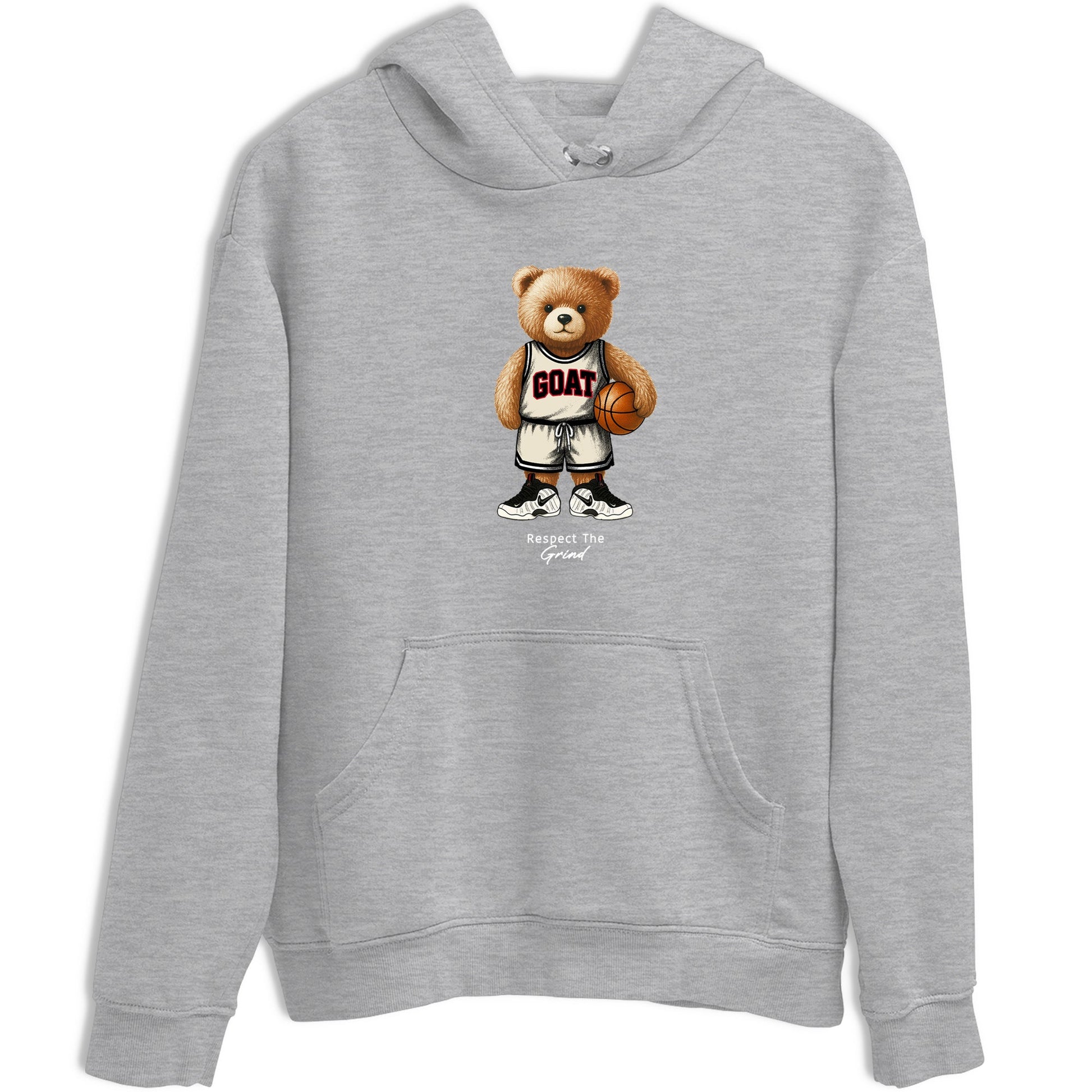 Sneaker Threads – Sneaker Tees To Match Air Foamposite One Pearl – GOAT Mode Graphic Tee Heather Grey 2. Perfect for Jordan releases 2025 colorways.