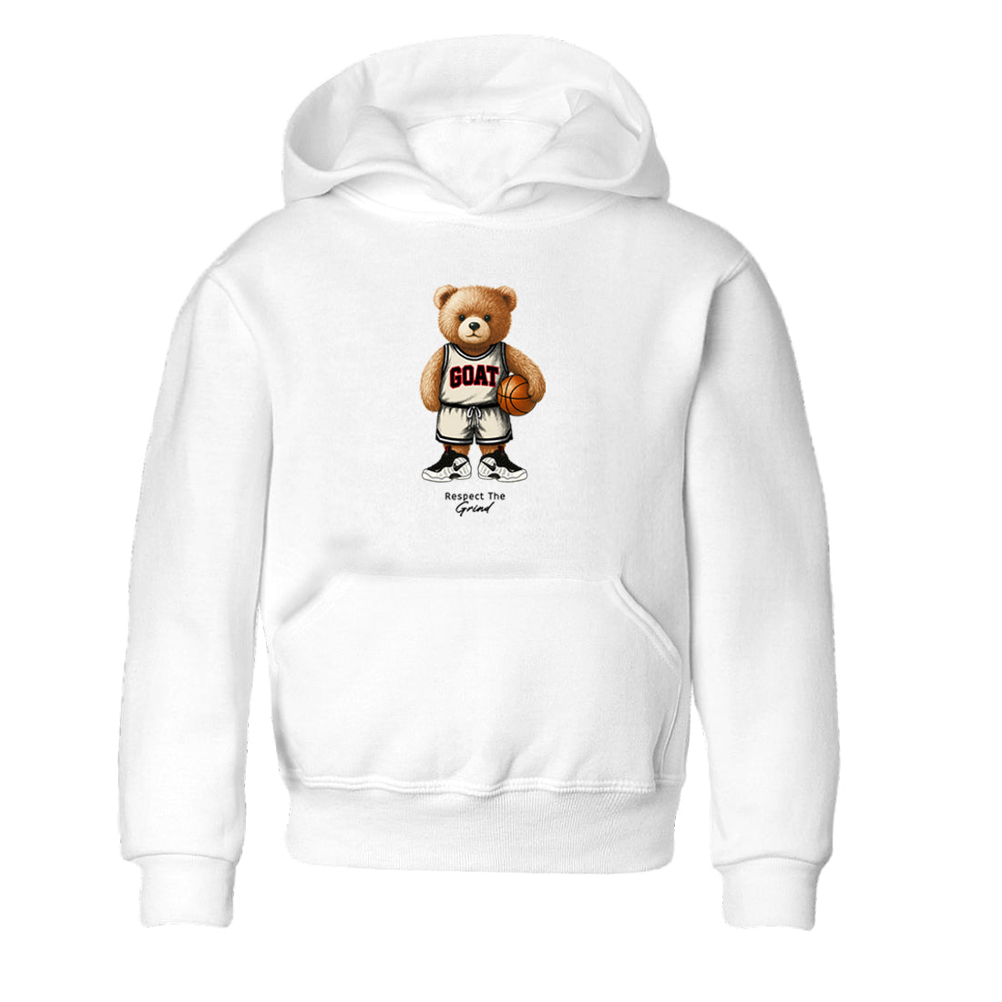 Sneaker Threads – Sneaker Tees To Match Air Foamposite One Pearl – GOAT Mode Youth Graphic Tee White 2. Perfect for Jordan releases 2025 colorways.