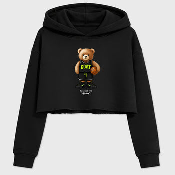 Sneaker match tees – Sneaker Tees To Match Air Foamposite Pro Black Shoes – GOAT Mode Crop T-Shirt Black 2