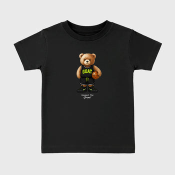 Sneaker match tees – Sneaker Tees To Match Air Foamposite Pro Black Shoes – GOAT Mode Kids T-Shirt Black 2