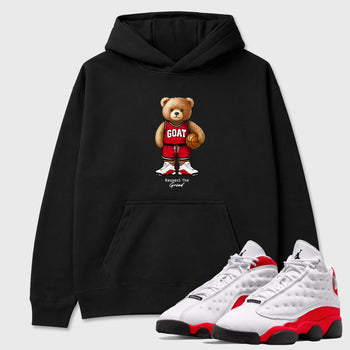 GOAT Mode SNRT Sneaker Tees - Air Jordan 13 University Red - SNRT Sneaker T-shirts