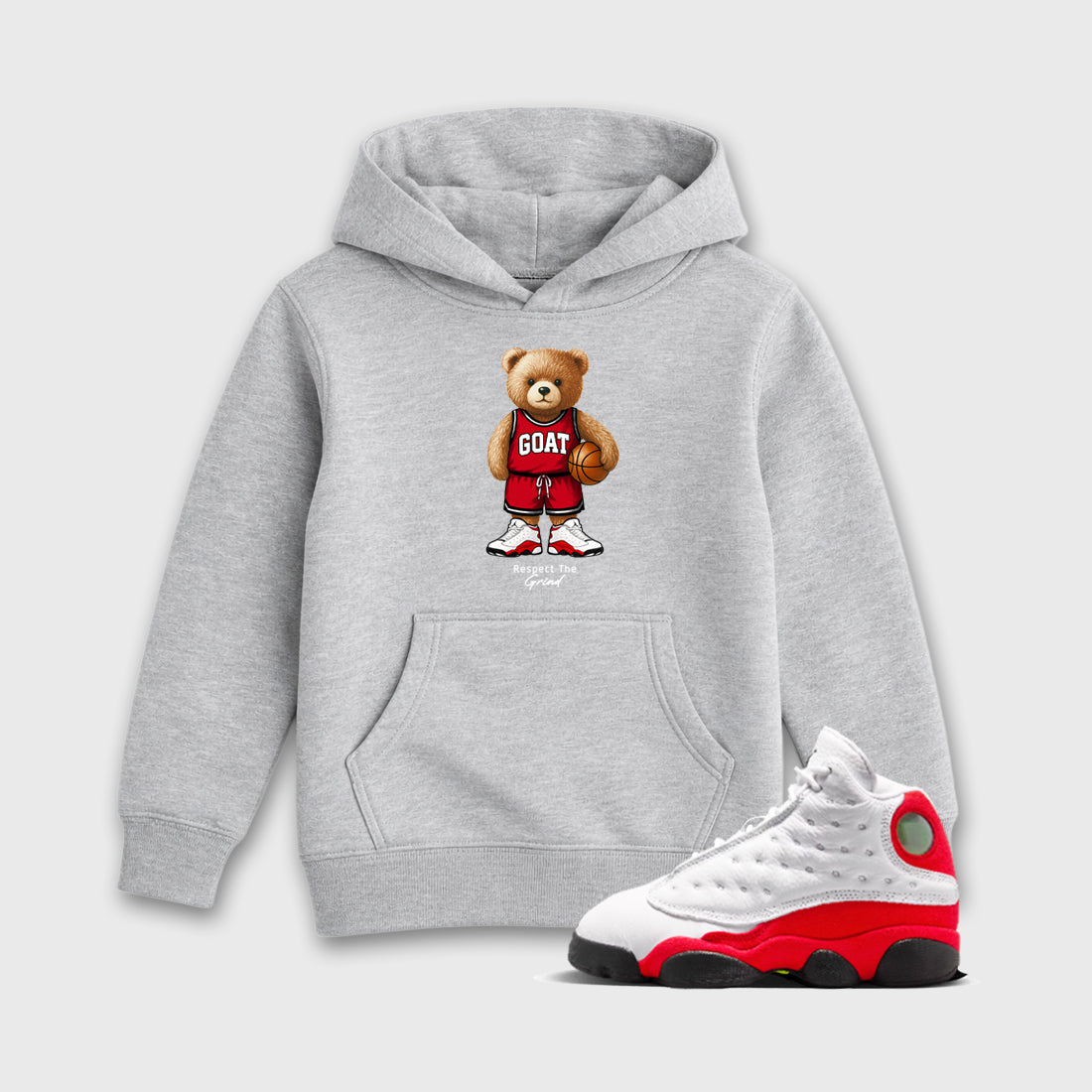 GOAT Mode SNRT Sneaker Tees Kids - Air Jordan 13 University Red - SNRT Sneaker T-shirts