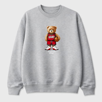 Best Sneakerfit for Sneakerheads Graphic Tees To Match Air Jordan 13 University Red Sneakers – GOAT Mode Tee Heather Grey 2