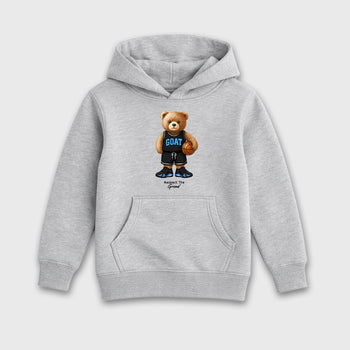 Sneaker match tees – Sneaker Tees To Match Air Jordan 14 University Blue Shoes – GOAT Mode Kids T-Shirt Heather Grey 2