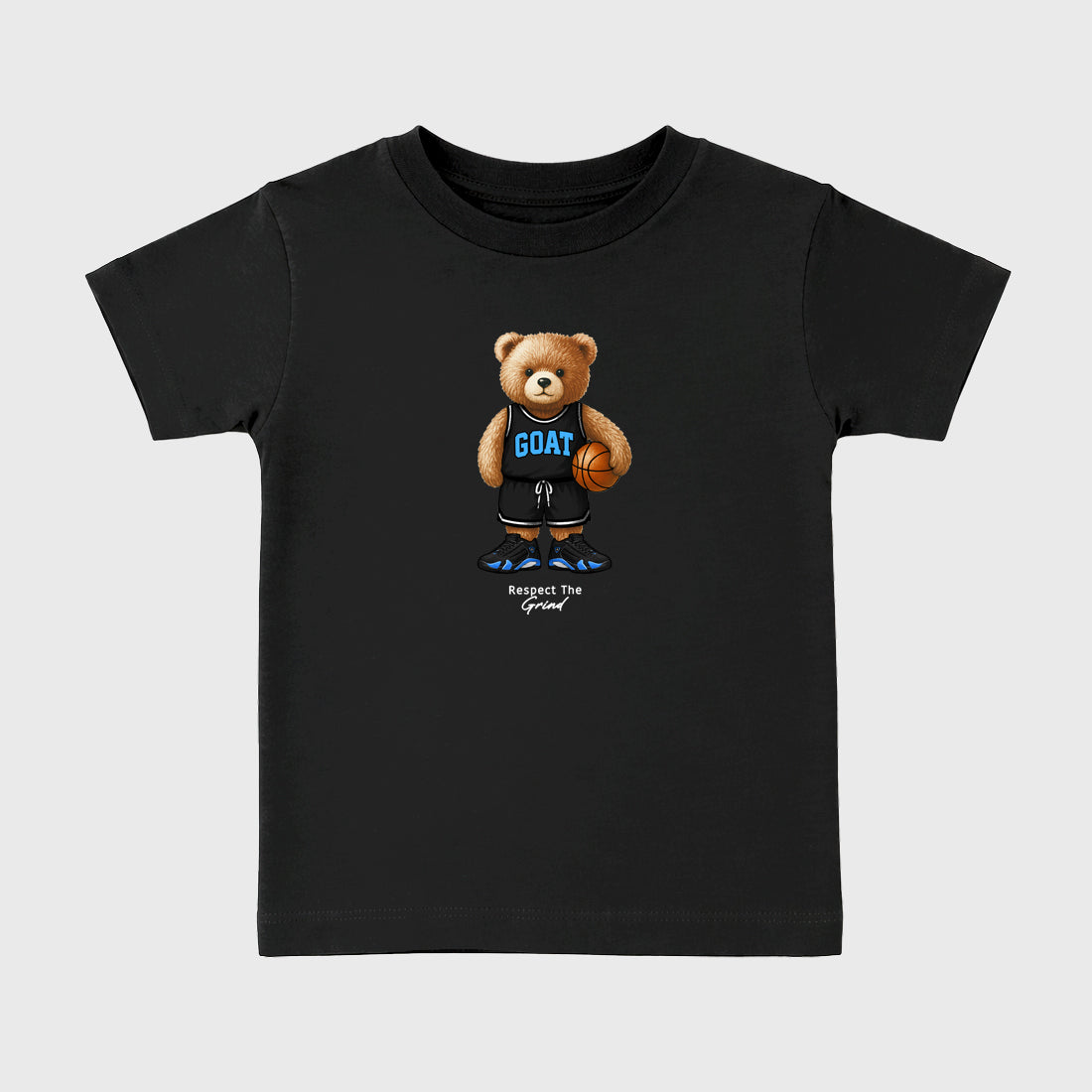 Sneaker match tees – Sneaker Tees To Match Air Jordan 14 University Blue Shoes – GOAT Mode Kids T-Shirt Black 2