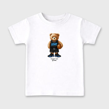 Sneaker match tees – Sneaker Tees To Match Air Jordan 14 University Blue Shoes – GOAT Mode Kids T-Shirt White 2
