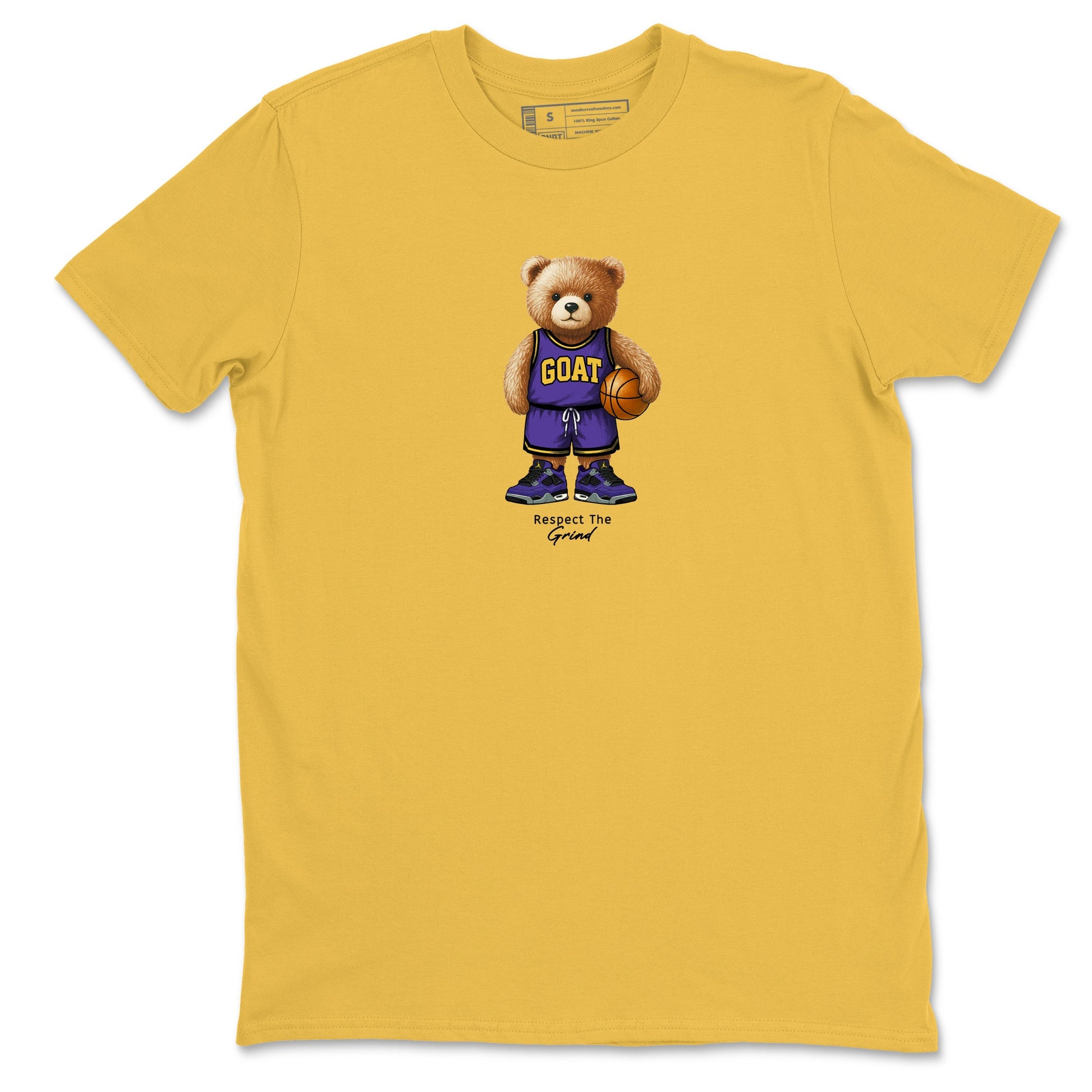 Best Sneakerfits graphic tee – Los Angeles Basketball Tees To Match Air Jordan 4 Lakeshow – GOAT Mode Tee Daisy 2