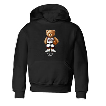 Sneaker match tees – Sneaker Tees To Match Air Jordan 8 Bunny Shoes Air Jordan 8 White and True Red – GOAT Mode Kids T-Shirt Black 2