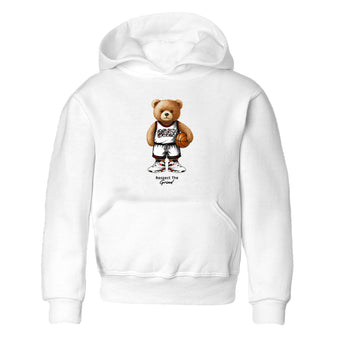 Sneaker match tees – Sneaker Tees To Match Air Jordan 8 Bunny Shoes Air Jordan 8 White and True Red – GOAT Mode Kids T-Shirt White 2