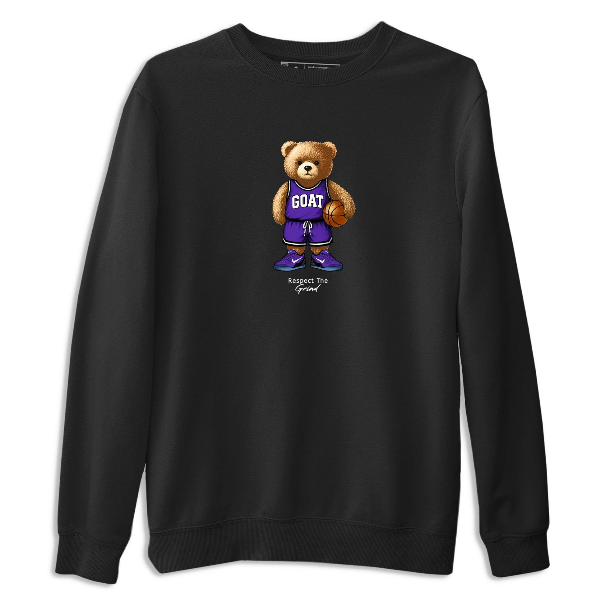 Basketball Graphic Tee – Sneaker Tees To Match KD 9 Hyper Grape – GOAT Mode Graphic Tee Black 2. Perfect for purple basketball sneaker releases and legacy-inspired colorways for 2025 hoopers.