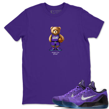 Basketball Graphic Tee – Sneaker Tees To Match KD 9 Hyper Grape – GOAT Mode Graphic Tee Purple 1. Perfect for purple basketball sneaker releases and legacy-inspired colorways for 2025 hoopers.