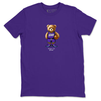 Basketball Graphic Tee – Sneaker Tees To Match KD 9 Hyper Grape – GOAT Mode Graphic Tee Purple 2. Perfect for purple basketball sneaker releases and legacy-inspired colorways for 2025 hoopers.