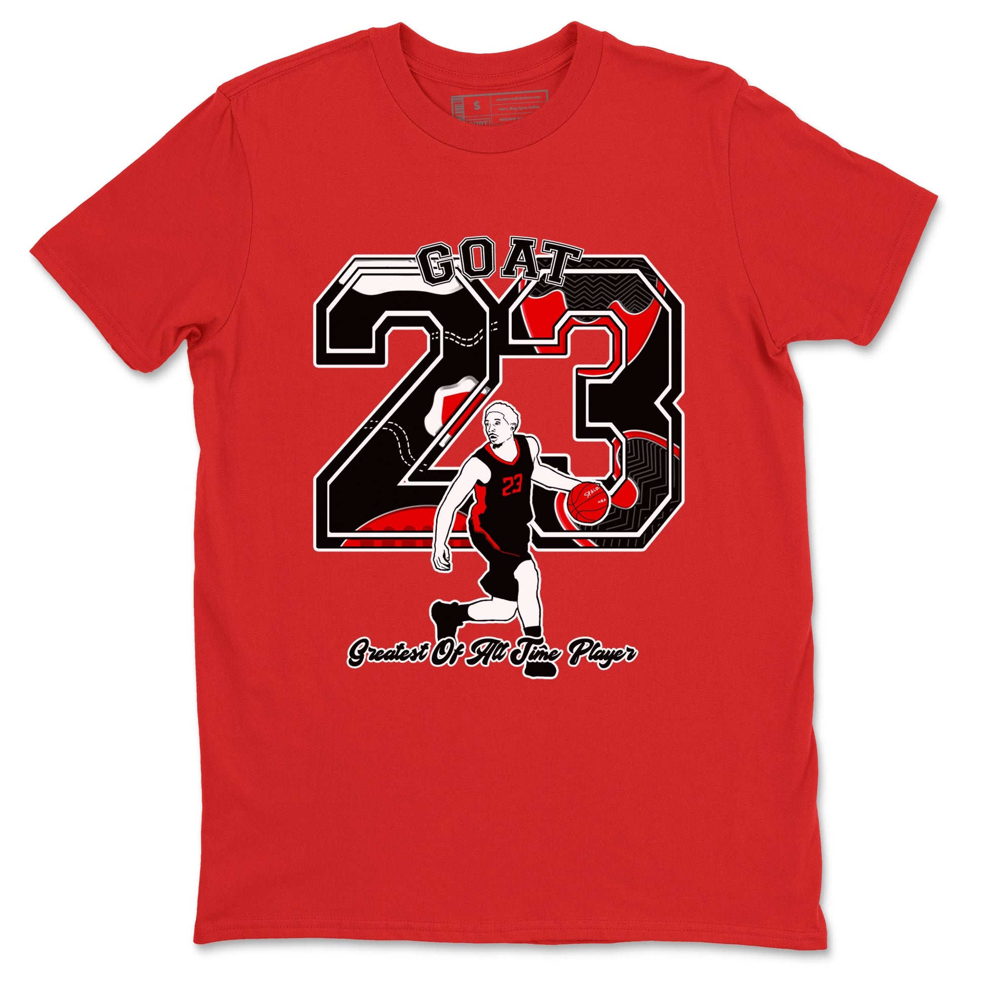 11s Bred Velvet shirts to match jordans Goat Player sneaker match tees Air Jordan 11 Retro Bred Velvet match shoes to clothes SNRT Sneaker Tees unisex cotton Red 2 shirts