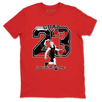 11s Bred Velvet shirts to match jordans Goat Player sneaker match tees Air Jordan 11 Retro Bred Velvet match shoes to clothes SNRT Sneaker Tees unisex cotton Red 2 shirts