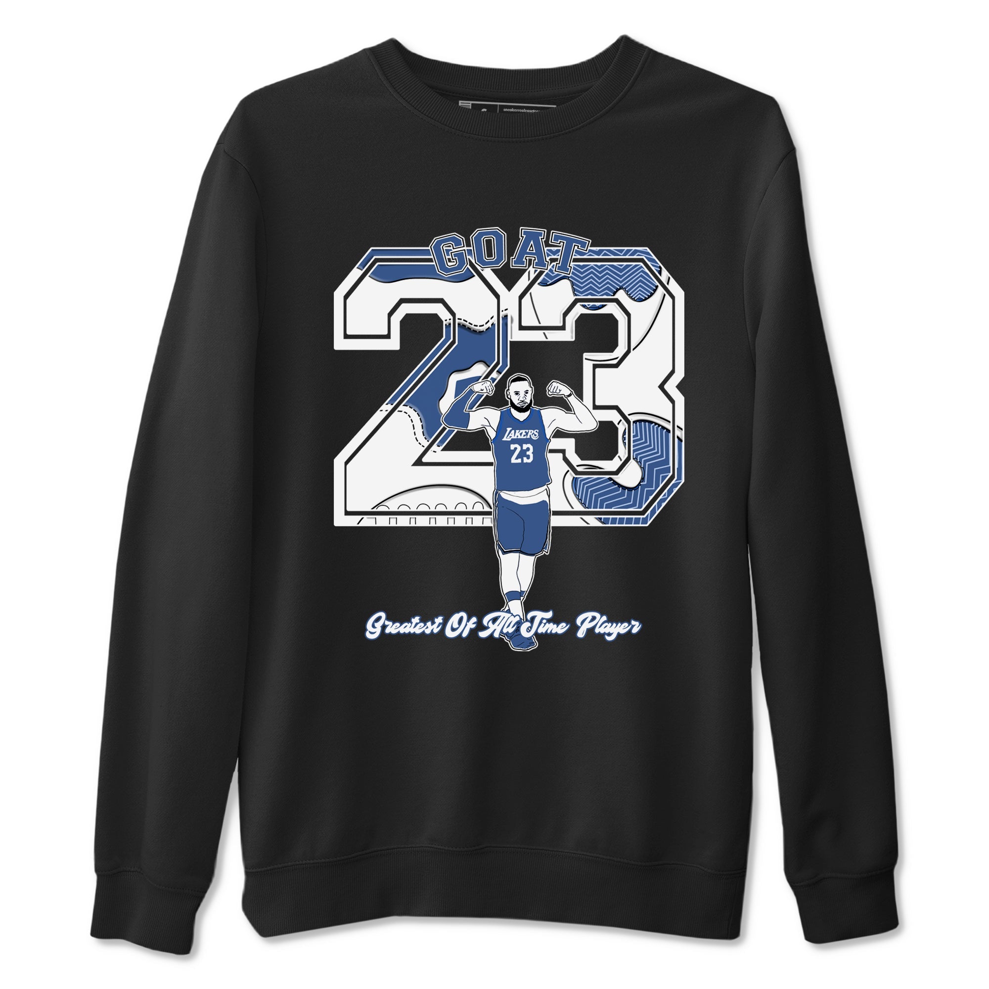 11s Diffused Blue shirts to match jordans Goat Player sneaker match tees Air Jordan 11 Diffused Blue SNRT Sneaker Tees streetwear brand Black 2 unisex cotton tee
