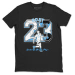 11s Legend Blue shirts to match jordans Goat Player best t shirts to wear with jordans AJ11 Retro Legend Blue match shoes to clothes SNRT Sneaker Tees unisex cotton Black 2 shirts