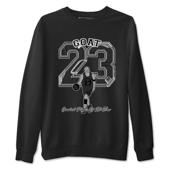 12s Black Wolf Grey shirts to match jordans Goat Player sneaker match tees Air Jordan 12 Barons match shoes to clothes SNRT Sneaker Tees unisex cotton Black 2 shirts