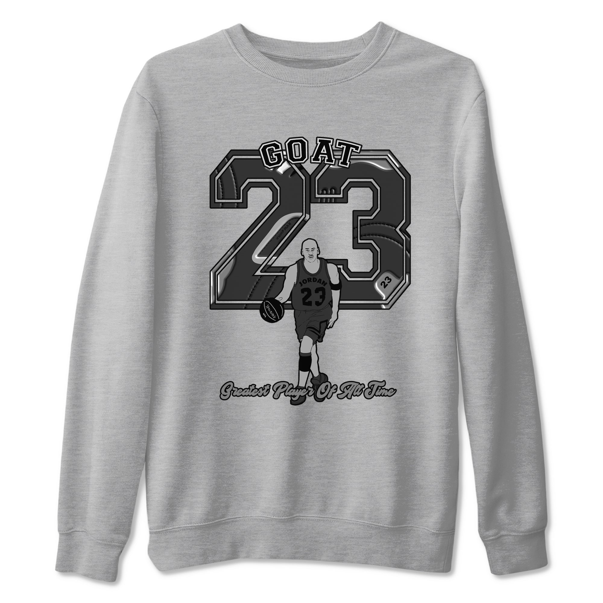 12s Black Wolf Grey shirts to match jordans Goat Player sneaker match tees Air Jordan 12 Barons match shoes to clothes SNRT Sneaker Tees unisex cotton Heather Grey 2 shirts