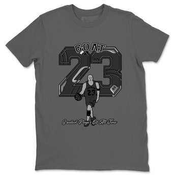 12s Black Wolf Grey shirts to match jordans Goat Player sneaker match tees Air Jordan 12 Barons match shoes to clothes SNRT Sneaker Tees unisex cotton Cool Grey 2 shirts