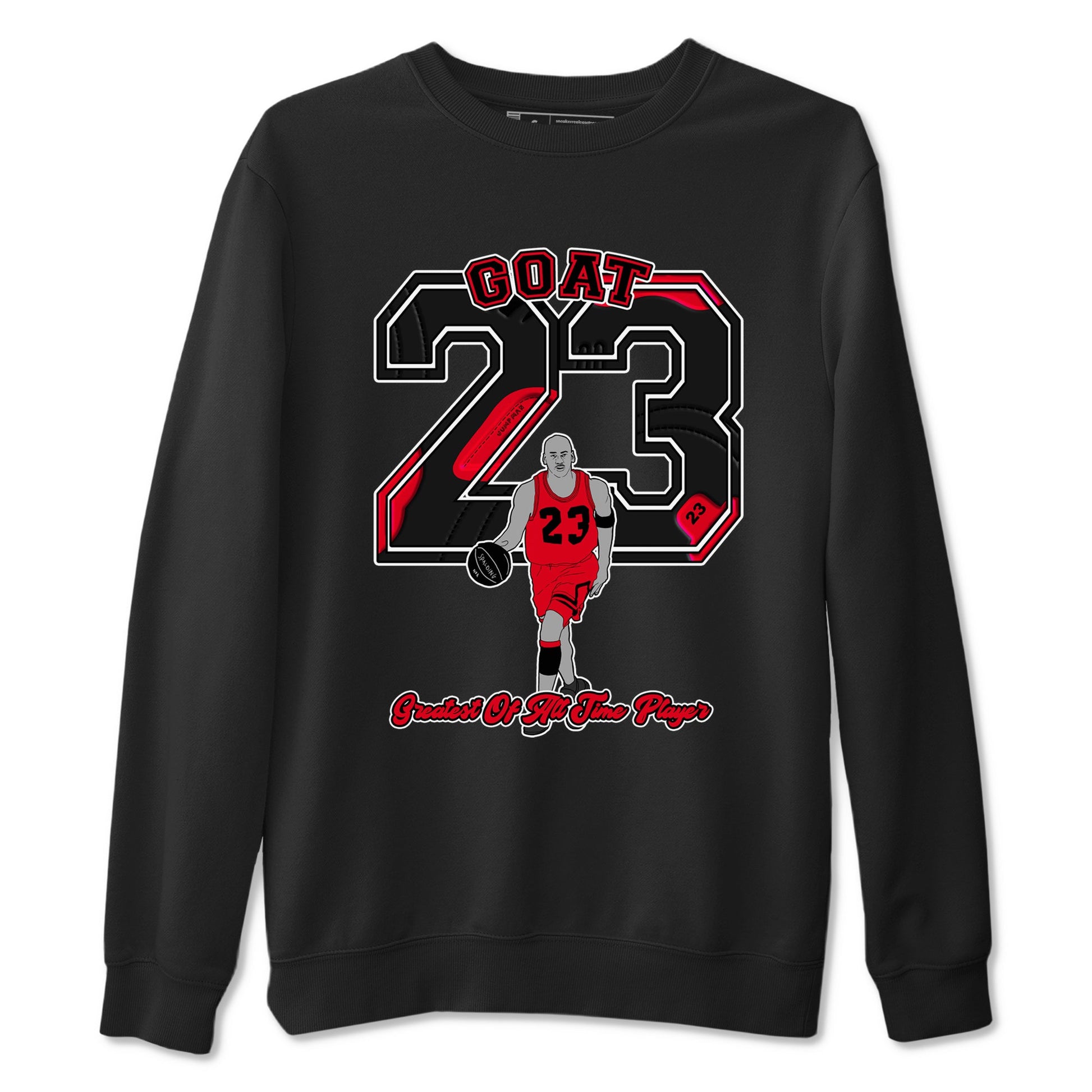 12s Flu Game shirts to match jordans Goat Player sneaker match tees Air Jordan 12 Retro Flu Game match shoes to clothes SNRT Sneaker Tees unisex cotton Black 2 shirts