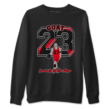 12s Flu Game shirts to match jordans Goat Player sneaker match tees Air Jordan 12 Retro Flu Game match shoes to clothes SNRT Sneaker Tees unisex cotton Black 2 shirts
