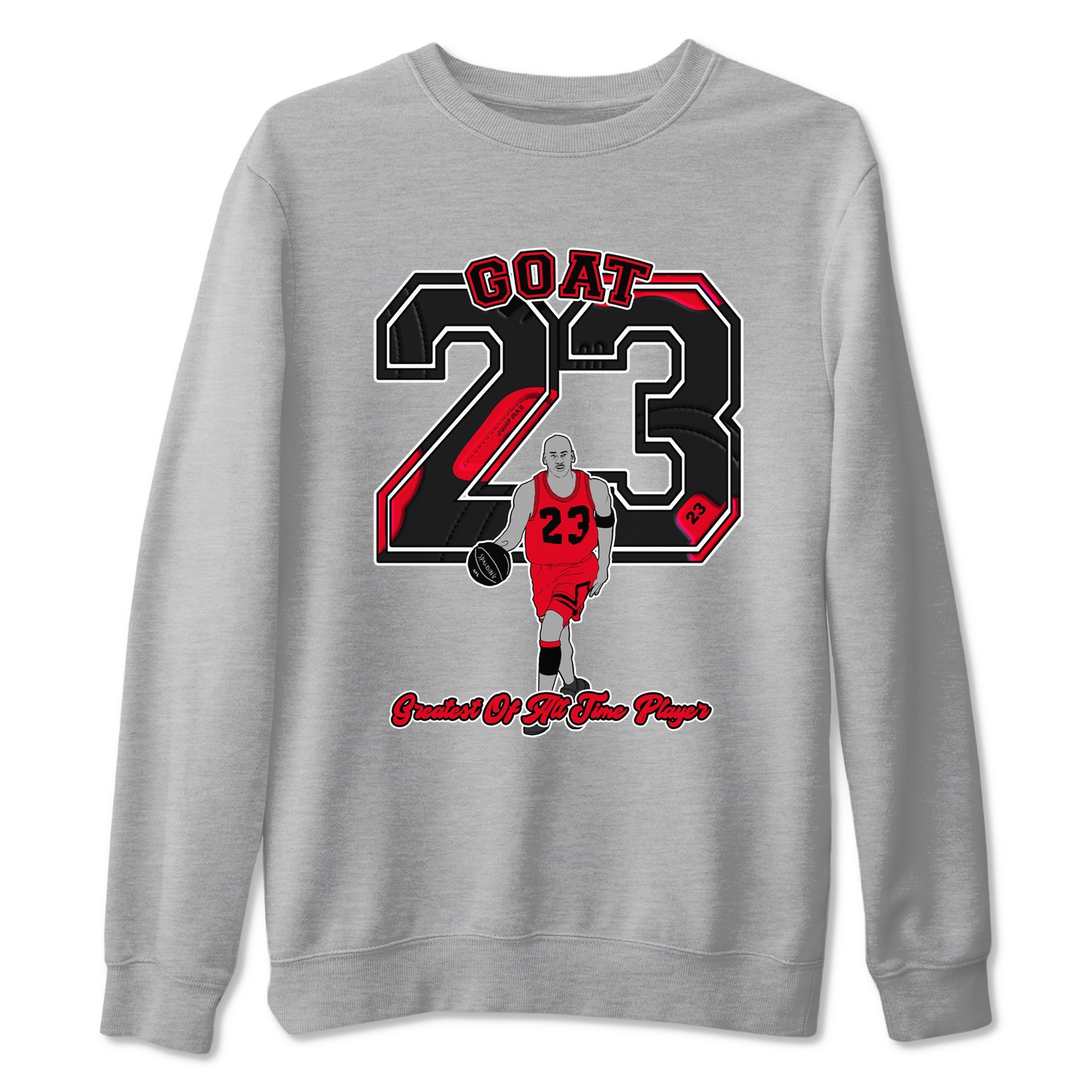 12s Flu Game shirts to match jordans Goat Player sneaker match tees Air Jordan 12 Retro Flu Game match shoes to clothes SNRT Sneaker Tees unisex cotton Heather Grey 2 shirts