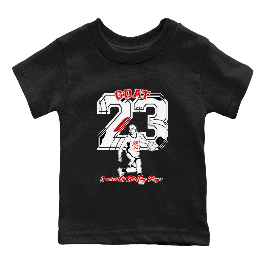 Air Jordan 12 Red Taxi shirts to match jordans Goat Player sneaker match tees 12s Red Taxi SNRT sneaker release tees baby toddler Black 2 cotton Shirt