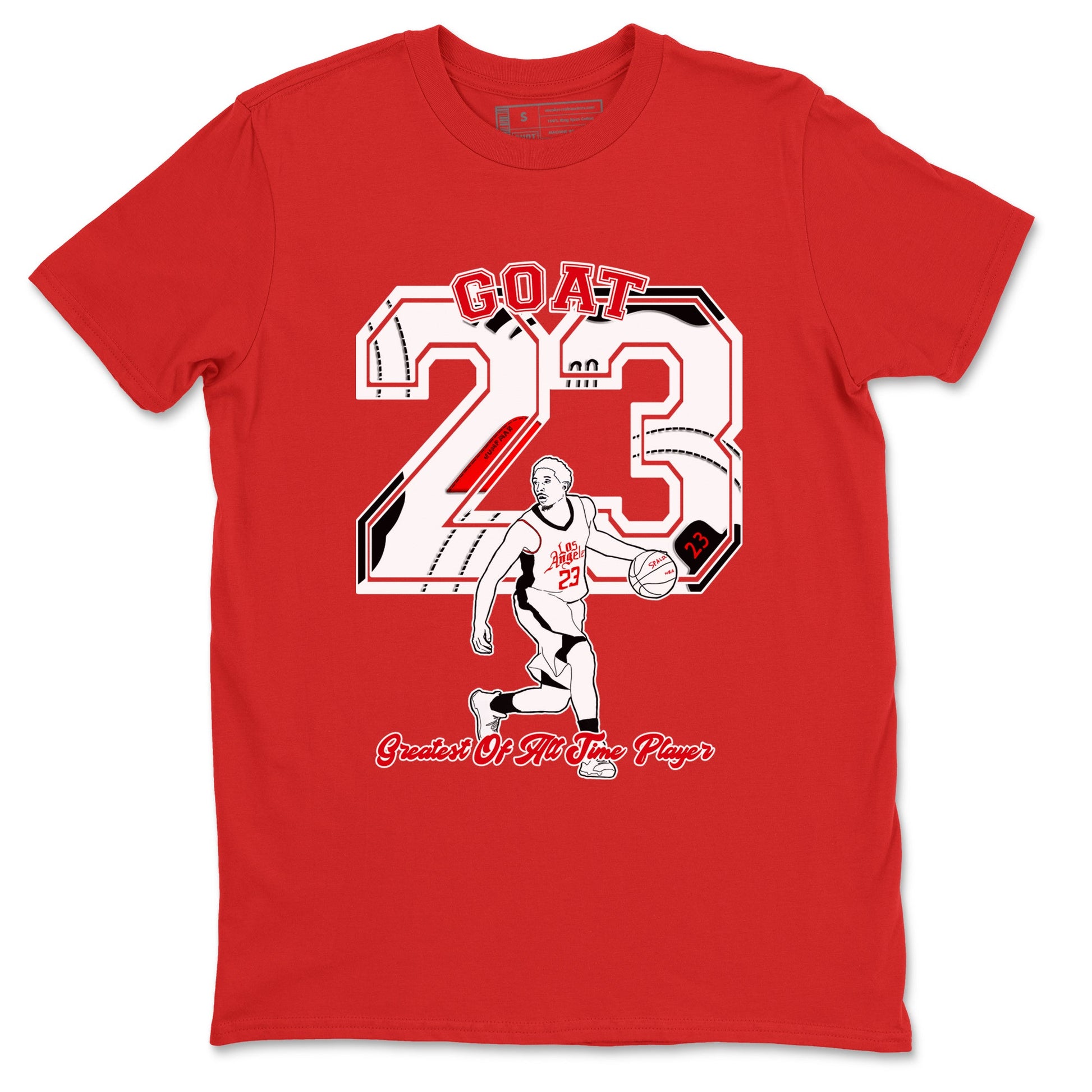 Air Jordan 12 Red Taxi shirts to match jordans Goat Player sneaker match tees 12s Red Taxi SNRT sneaker release Tees unisex cotton Red 2 crew neck shirt