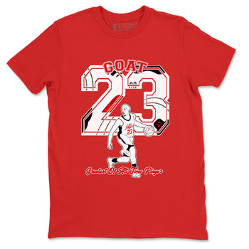 Air Jordan 12 Red Taxi shirts to match jordans Goat Player sneaker match tees 12s Red Taxi SNRT sneaker release Tees unisex cotton Red 2 crew neck shirt