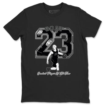 4s Black Cat shirts to match jordans Goat Player sneaker match tees Air Jordan 4 Black Cat match shoes to clothes SNRT Sneaker Tees unisex cotton Black 2 shirts