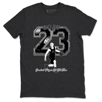4s Black Cat shirts to match jordans Goat Player sneaker match tees Air Jordan 4 Black Cat match shoes to clothes SNRT Sneaker Tees unisex cotton Charcoal Heather 2 shirts