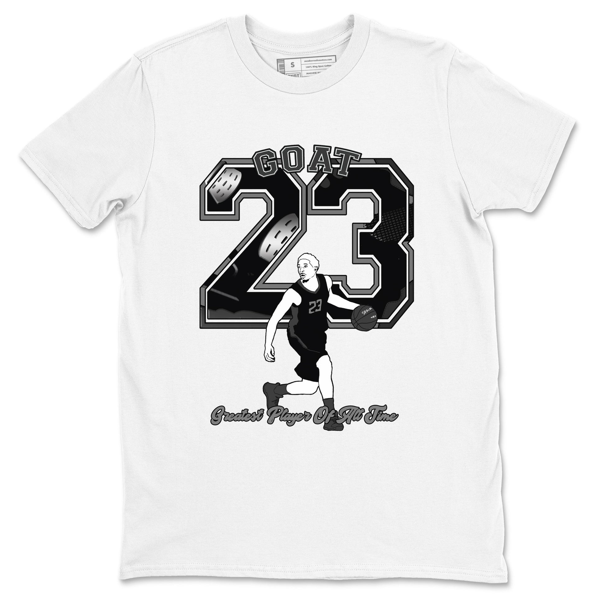 4s Black Cat shirts to match jordans Goat Player sneaker match tees Air Jordan 4 Black Cat match shoes to clothes SNRT Sneaker Tees unisex cotton White 2 shirts