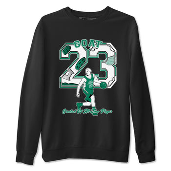 4s Oxidized Green shirts to match jordans Goat Player sneaker match tees Air Jordan 4 Oxidized Green SNRT Sneaker Tees streetwear brand Black 2 unisex cotton tee