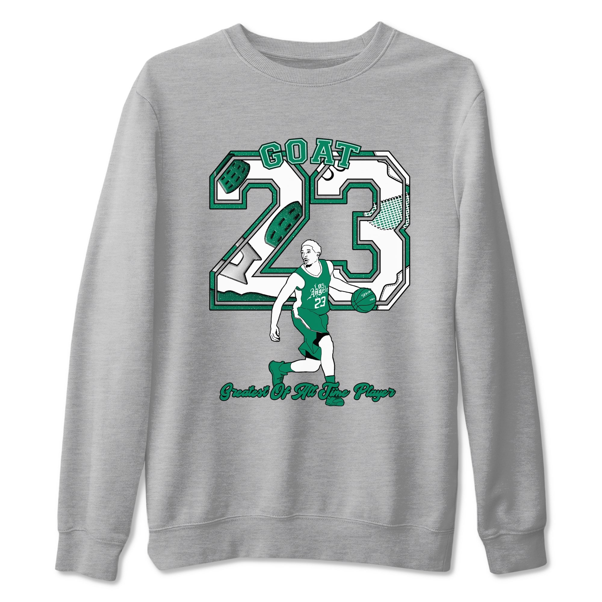 4s Oxidized Green shirts to match jordans Goat Player sneaker match tees Air Jordan 4 Oxidized Green SNRT Sneaker Tees streetwear brand Heather Grey 2 unisex cotton tee