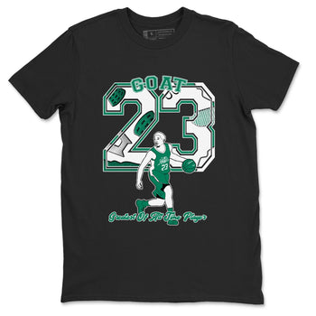 4s Oxidized Green shirts to match jordans Goat Player sneaker match tees Air Jordan 4 Oxidized Green SNRT Sneaker Tees streetwear brand Black 2 unisex cotton tee