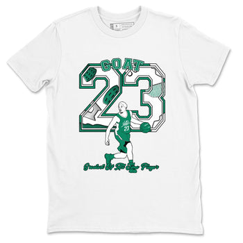 4s Oxidized Green shirts to match jordans Goat Player sneaker match tees Air Jordan 4 Oxidized Green SNRT Sneaker Tees streetwear brand White 2 unisex cotton tee