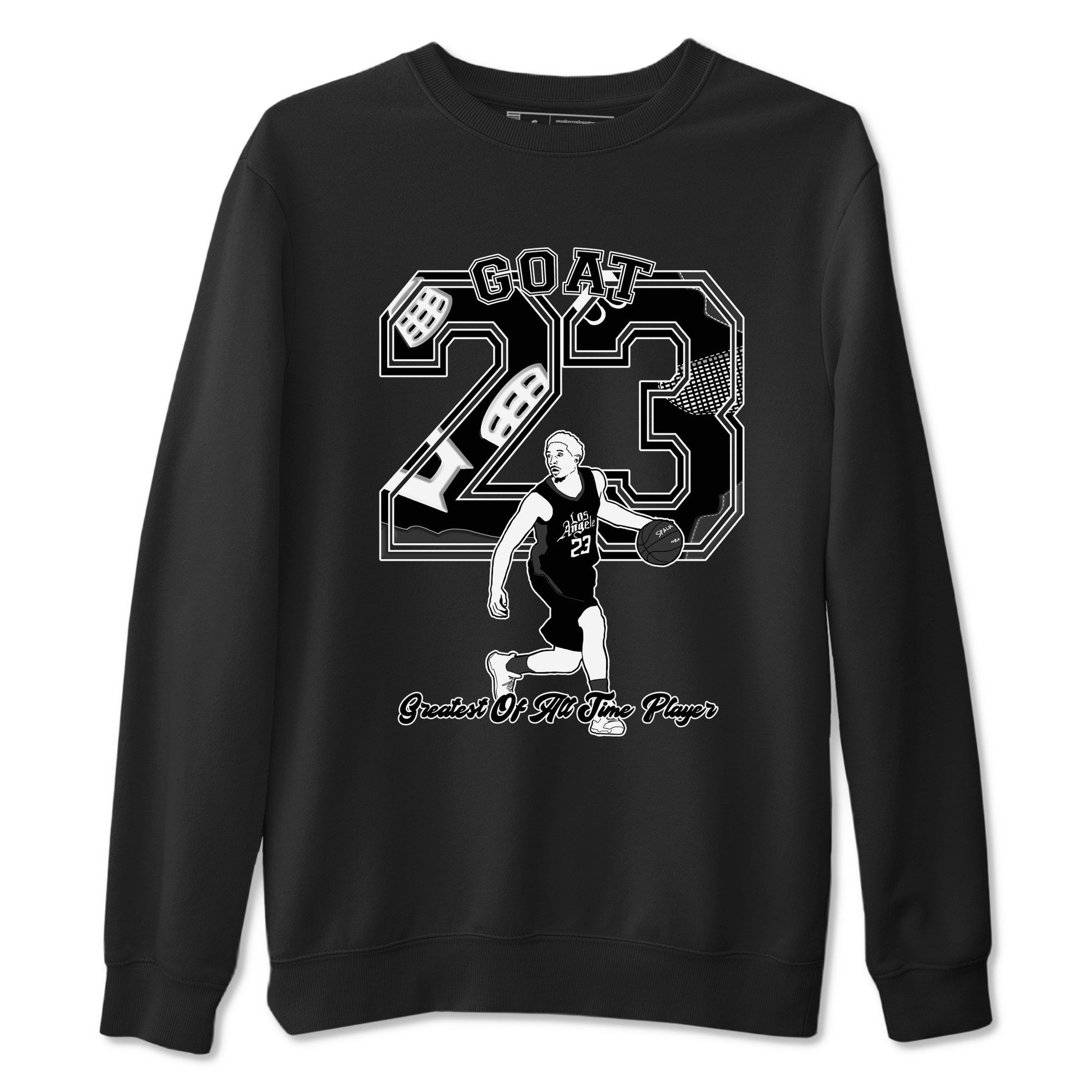 4s White Thunder shirts to match jordans Goat Player sneaker match tees Air Jordan 4 White Thunder SNRT Sneaker Tees streetwear brand Black 2 unisex cotton tee