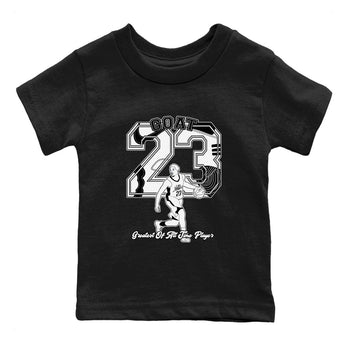 Dunk Black White shirts to match jordans Goat Player sneaker match tees Dunk Panda SNRT Sneaker Release Tees Youth Baby Black 2 crew neck shirts