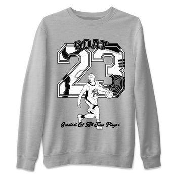 Dunk Black White shirts to match jordans Goat Player sneaker match tees Dunk Panda SNRT Sneaker Release Tees unisex cotton Heather Grey 2 crew neck shirts