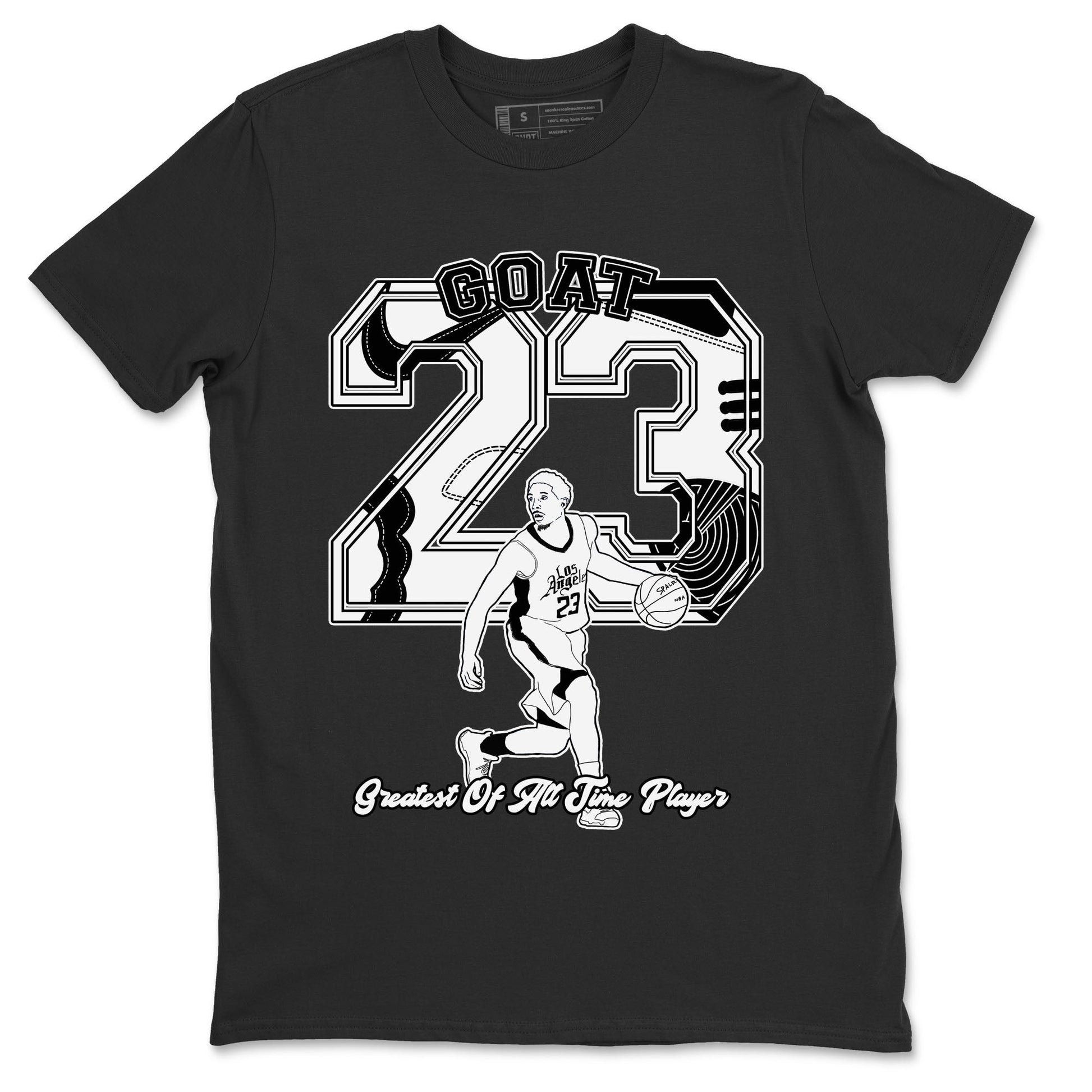Dunk Black White shirts to match jordans Goat Player sneaker match tees Dunk Panda SNRT Sneaker Release Tees unisex cotton Black 2 crew neck shirts