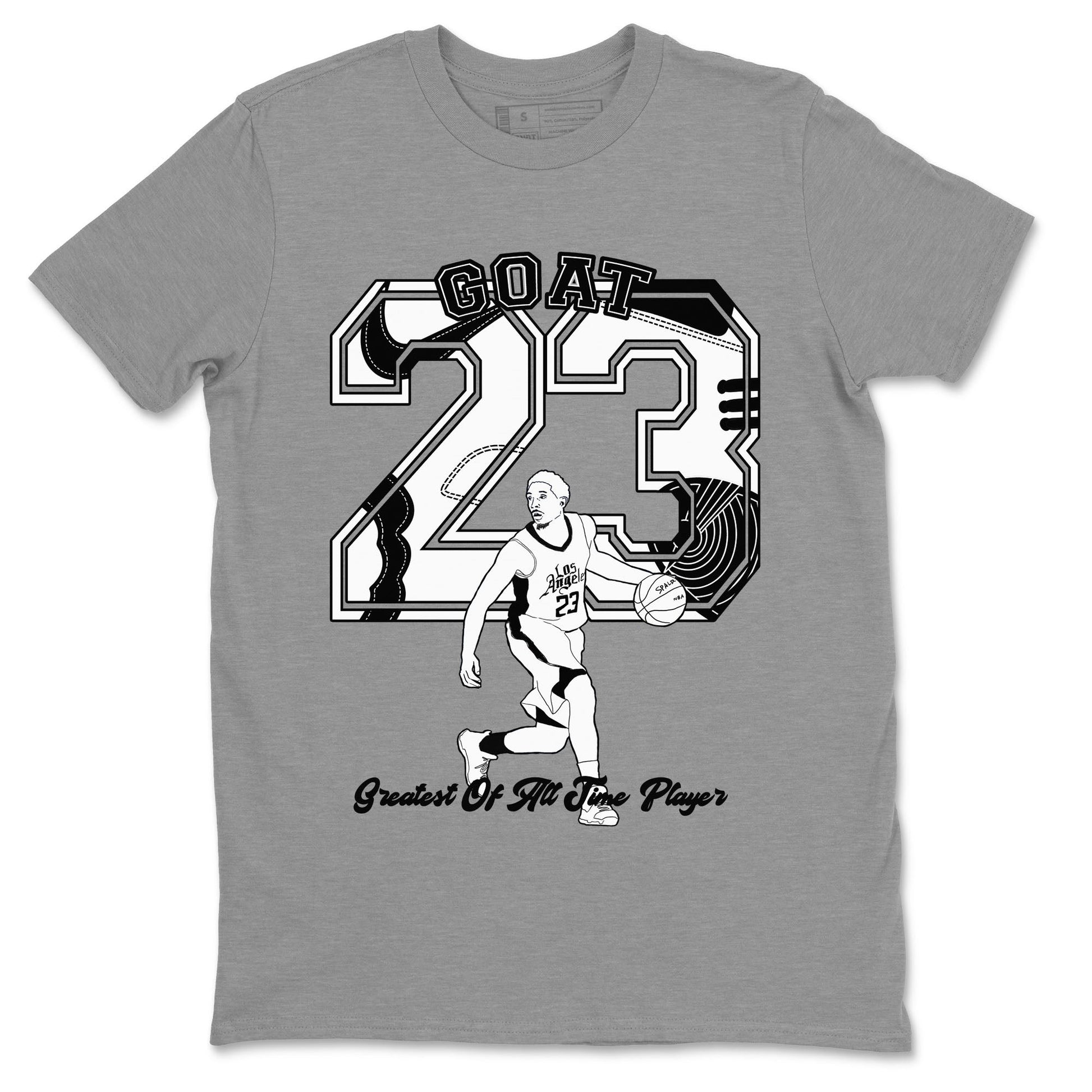 Dunk Black White shirts to match jordans Goat Player sneaker match tees Dunk Panda SNRT Sneaker Release Tees unisex cotton Heather Grey 2 crew neck shirts