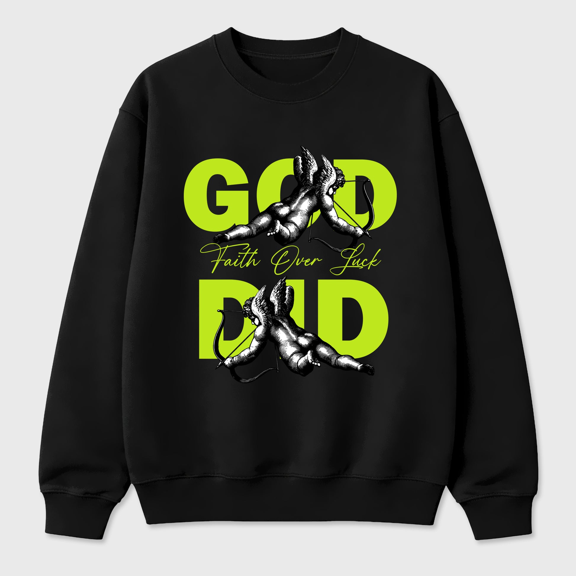 Sneaker match tees – Sneaker Tees To Match Air Foamposite Pro Black Shoes – God Did Tee Black 2