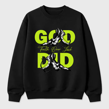 Sneaker match tees – Sneaker Tees To Match Air Foamposite Pro Black Shoes – God Did Tee Black 2