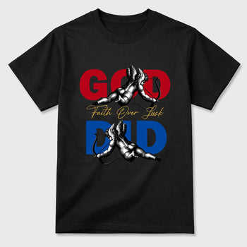 Sneaker match tees – Sneaker Tees To Match Air Jordan 1 Union x Fragment Shoes – God Did Tee Black 2