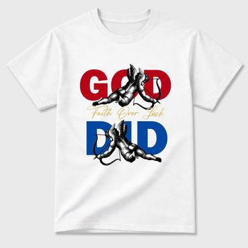 Sneaker match tees – Sneaker Tees To Match Air Jordan 1 Union x Fragment Shoes – God Did Tee White 2