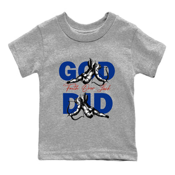 Sneaker Threads – Sneaker Tees To Match Air Jordan 11 Rare Air – God Did Youth Graphic Tee Heather Grey 2. Perfect for Jordan releases 2025 colorways.