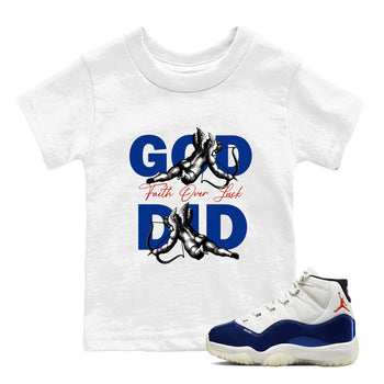 Sneaker Threads – Sneaker Tees To Match Air Jordan 11 Rare Air – God Did Youth Graphic Tee White 1. Perfect for Jordan releases 2025 colorways.