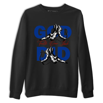 Sneaker Threads – Sneaker Tees To Match Air Jordan 11 Rare Air – God Did Graphic Tee Black 2. Perfect for Jordan releases 2025 colorways.